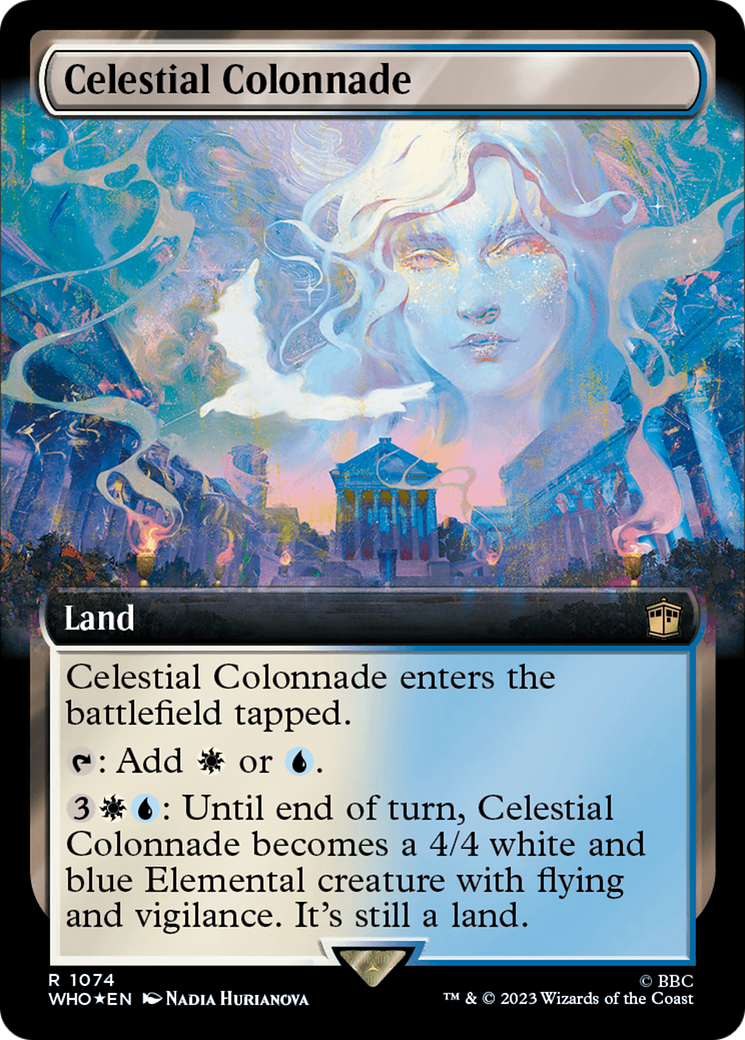 Celestial Colonnade (Extended Art) (Surge Foil) [Doctor Who] | Gaming Infinity