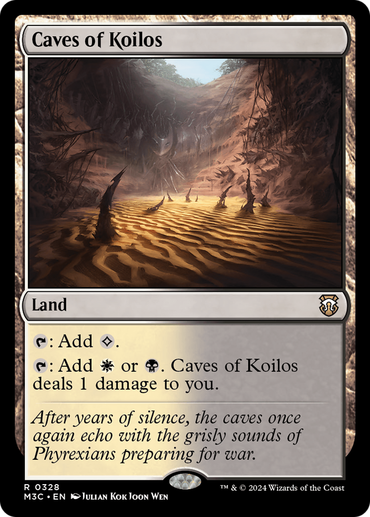 Caves of Koilos (Ripple Foil) [Modern Horizons 3 Commander] | Gaming Infinity