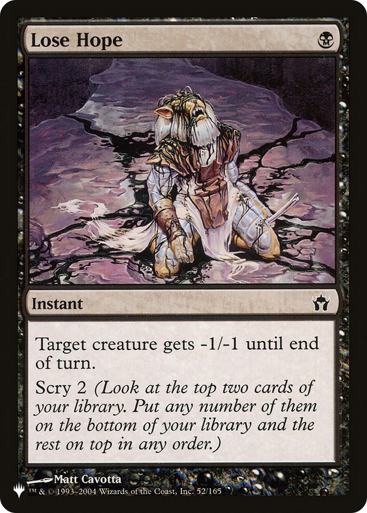 Lose Hope [The List] | Gaming Infinity