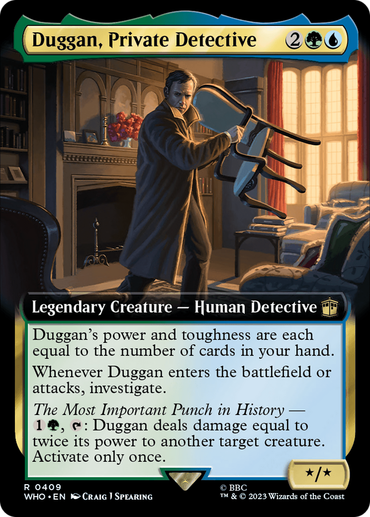 Duggan, Private Detective (Extended Art) [Doctor Who] | Gaming Infinity