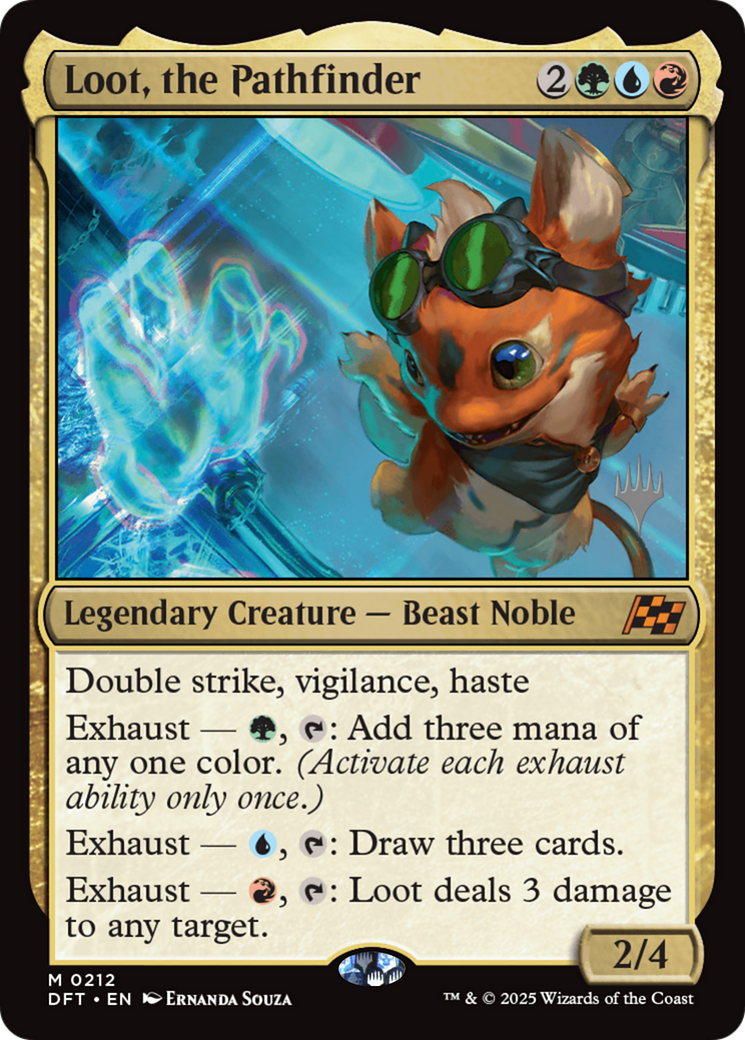 Loot, the Pathfinder (Promo Pack) [Aetherdrift Promos] | Gaming Infinity
