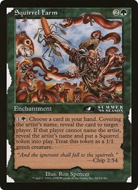 Squirrel Farm (4th Place) (Oversized) [Oversize Cards] | Gaming Infinity