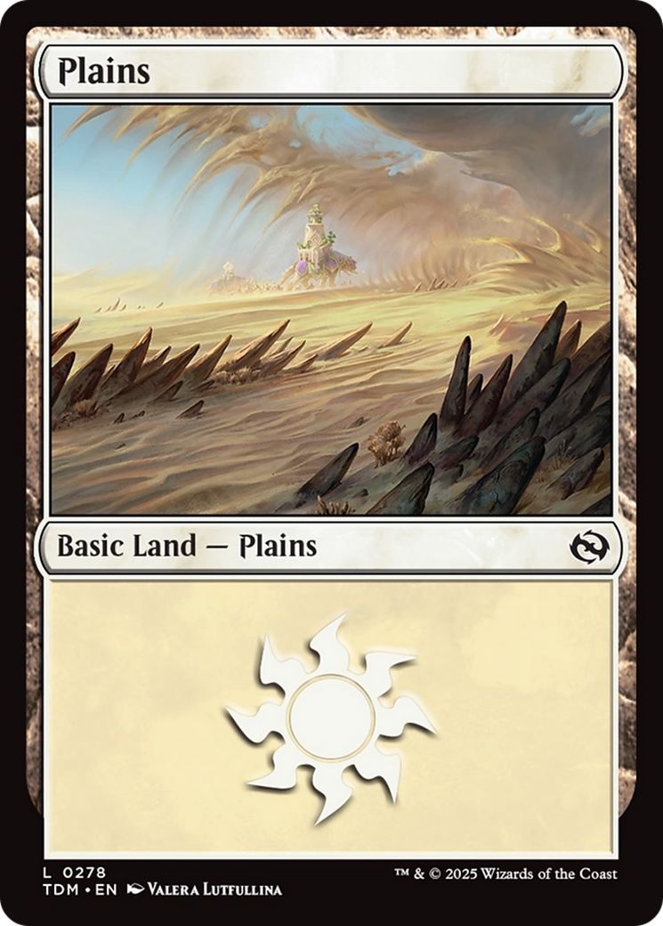 Plains (0278) [Tarkir: Dragonstorm] | Gaming Infinity