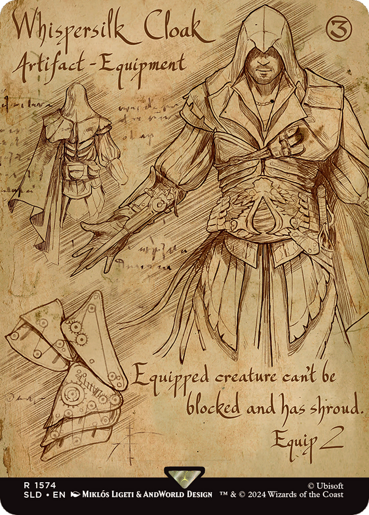 Whispersilk Cloak [Secret Lair Drop Series] | Gaming Infinity