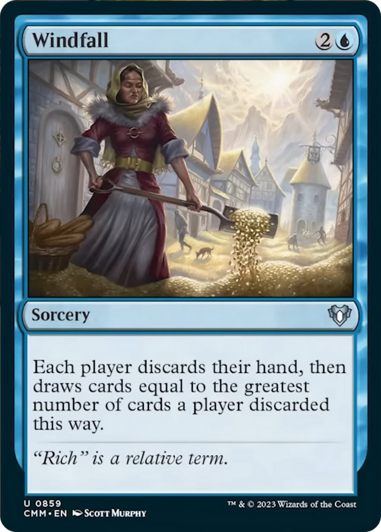 Windfall [Commander Masters] | Gaming Infinity