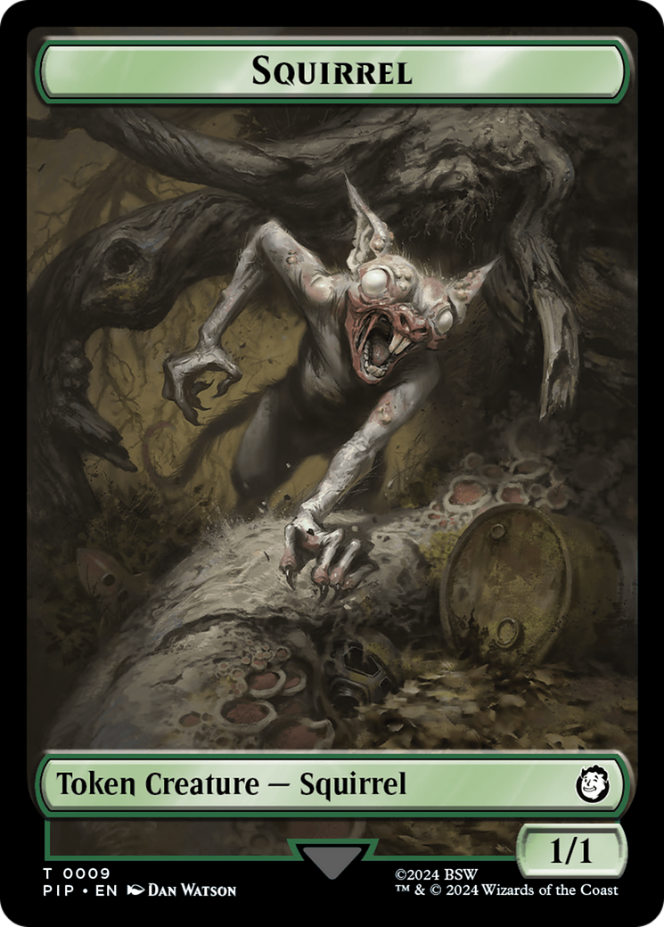 Food (013) // Squirrel Double-Sided Token [Fallout Tokens] | Gaming Infinity