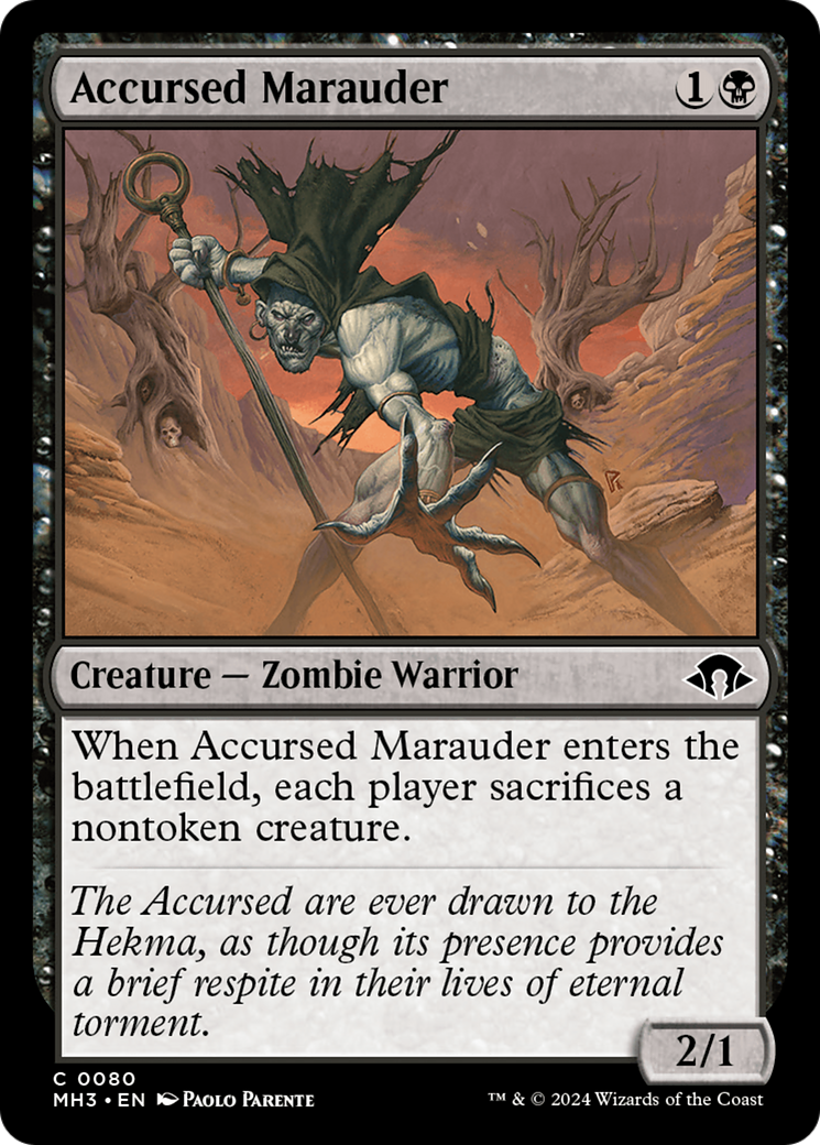 Accursed Marauder [Modern Horizons 3] | Gaming Infinity