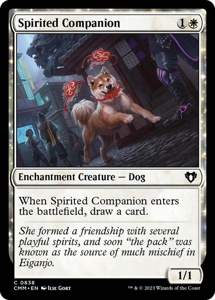 Spirited Companion [Commander Masters] | Gaming Infinity