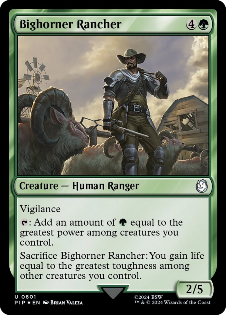Bighorner Rancher (Surge Foil) [Fallout] | Gaming Infinity