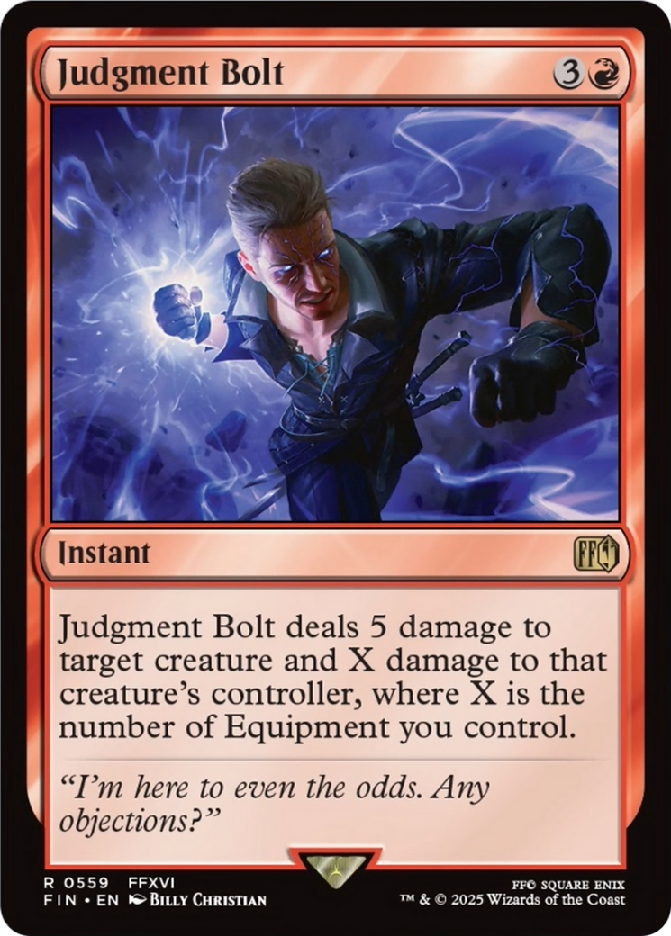 Judgment Bolt [FINAL FANTASY] | Gaming Infinity