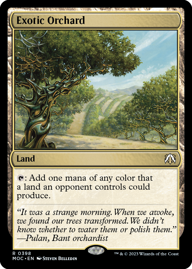 Exotic Orchard [March of the Machine Commander] | Gaming Infinity