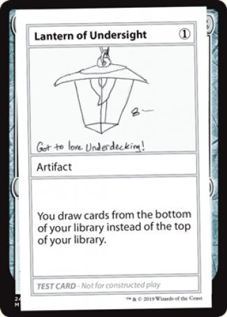 Lantern of Undersight (2021 Edition) [Mystery Booster Playtest Cards] | Gaming Infinity