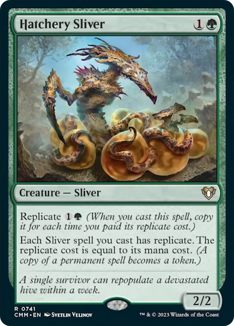 Hatchery Sliver [Commander Masters] | Gaming Infinity