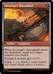 Idol of the Deep King // Sovereign's Macuahuitl [The Lost Caverns of Ixalan] | Gaming Infinity