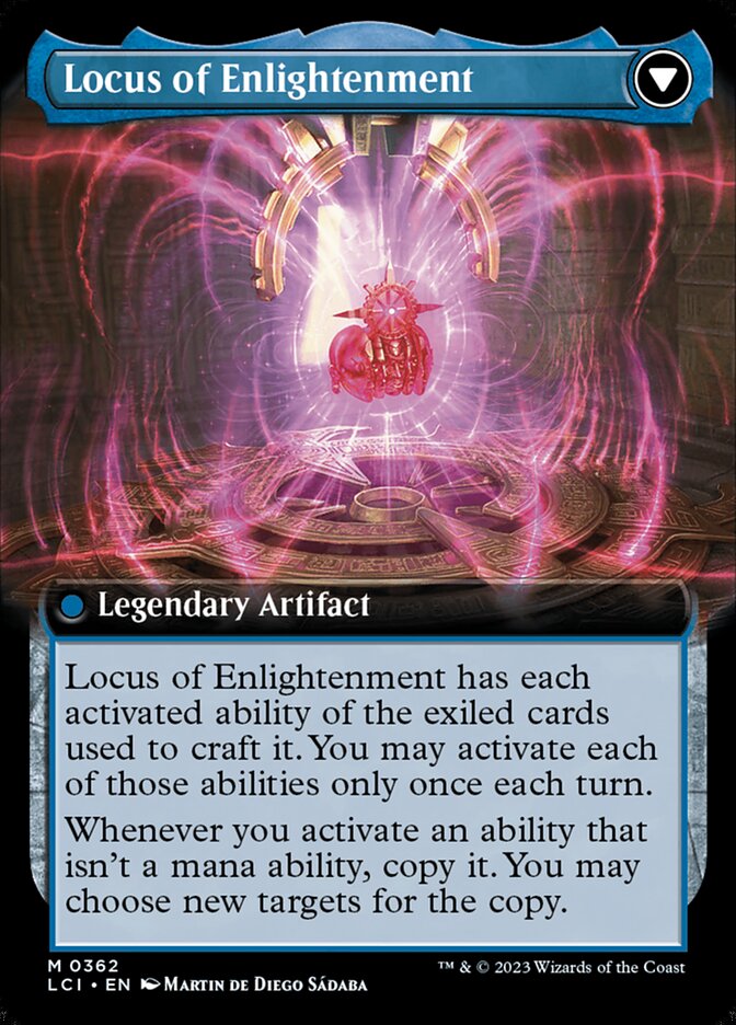 The Enigma Jewel // Locus of Enlightenment (Extended Art) [The Lost Caverns of Ixalan] | Gaming Infinity