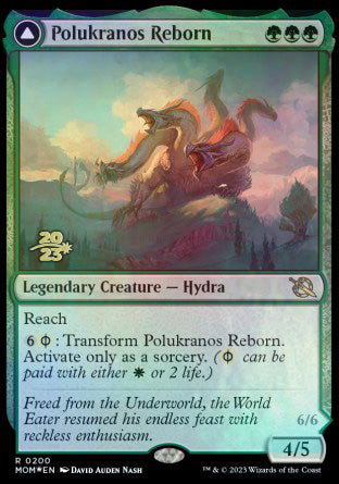 Polukranos Reborn // Polukranos, Engine of Ruin [March of the Machine Prerelease Promos] | Gaming Infinity