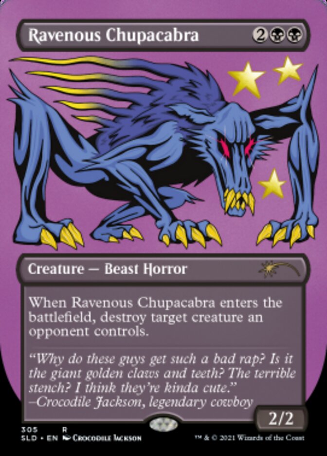 Ravenous Chupacabra (Borderless) [Secret Lair Drop Series] | Gaming Infinity