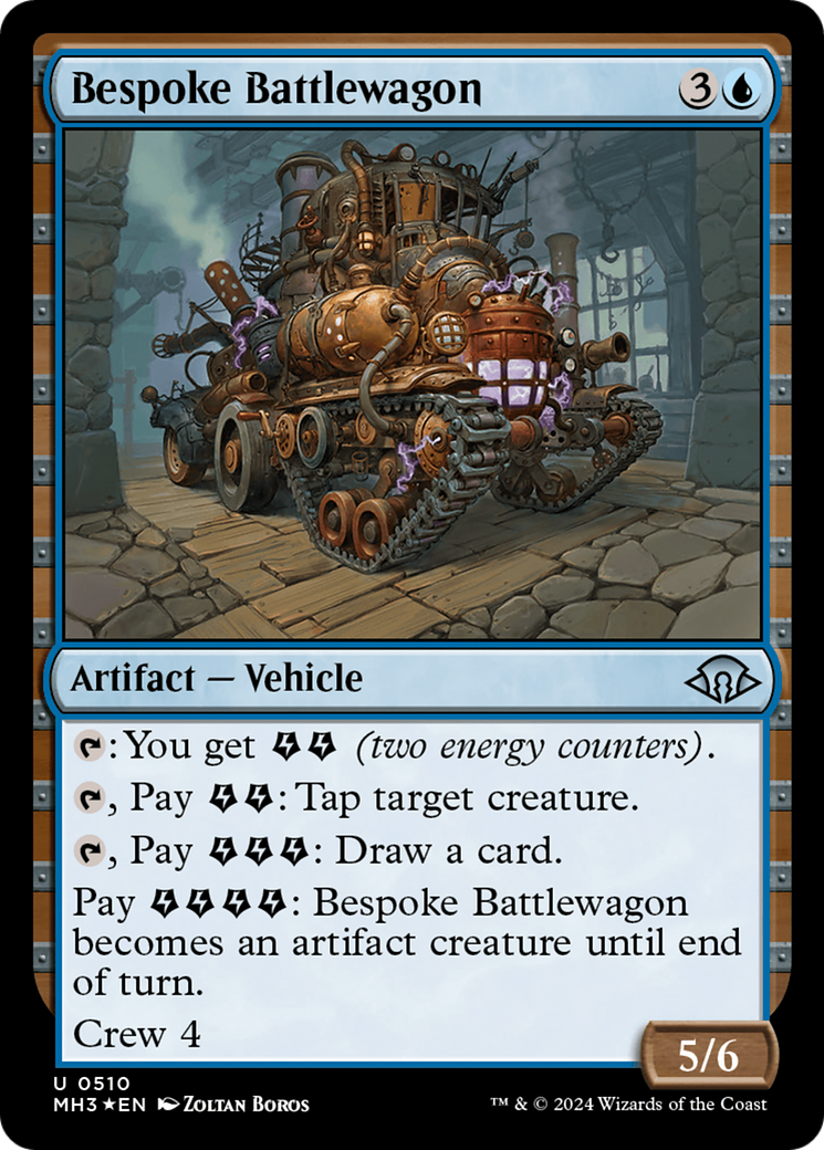 Bespoke Battlewagon (Ripple Foil) [Modern Horizons 3] | Gaming Infinity