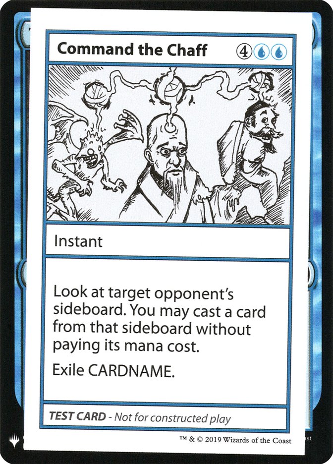 Command the Chaff [Mystery Booster Playtest Cards] | Gaming Infinity