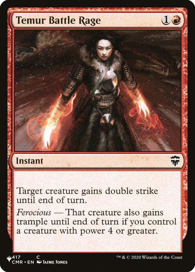 Temur Battle Rage [Secret Lair: Heads I Win, Tails You Lose] | Gaming Infinity