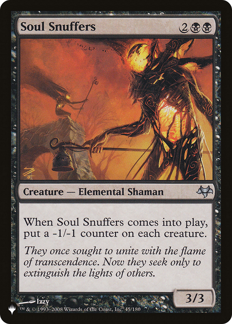 Soul Snuffers [The List] | Gaming Infinity