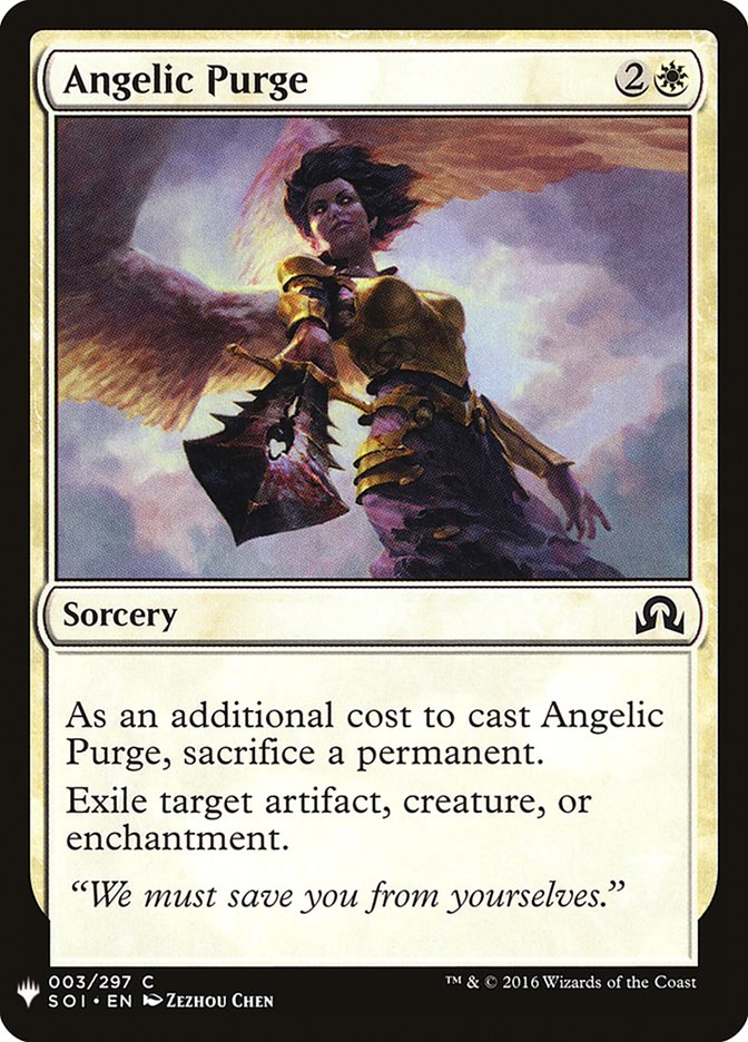 Angelic Purge [Mystery Booster] | Gaming Infinity