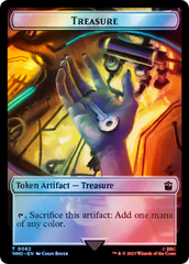 Copy // Treasure (0062) Double-Sided Token (Surge Foil) [Doctor Who Tokens] | Gaming Infinity