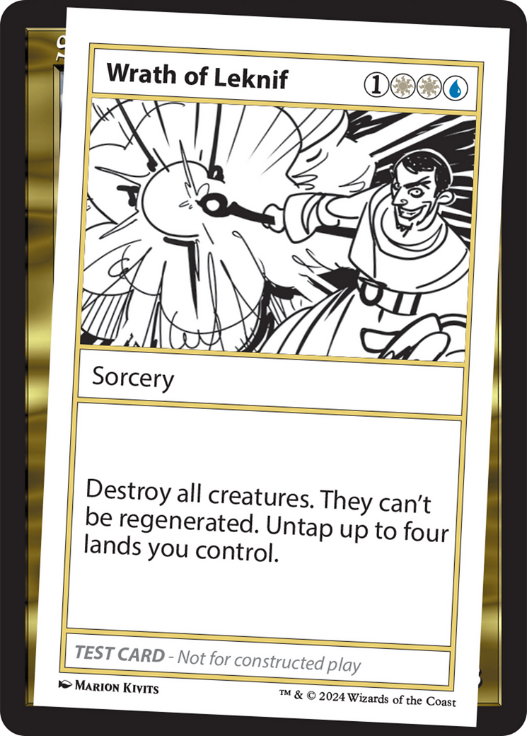 Wrath of Leknif [Mystery Booster 2 Playtest Cards] | Gaming Infinity