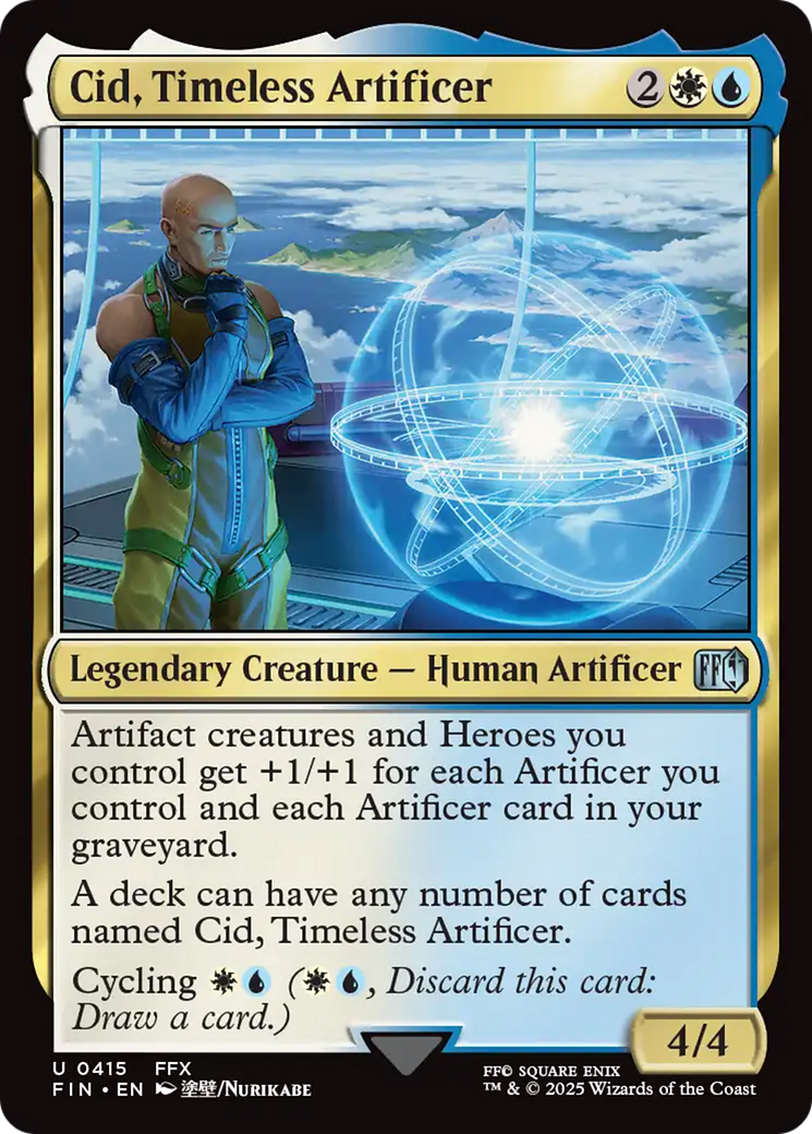 Cid, Timeless Artificer (0415) [FINAL FANTASY] | Gaming Infinity