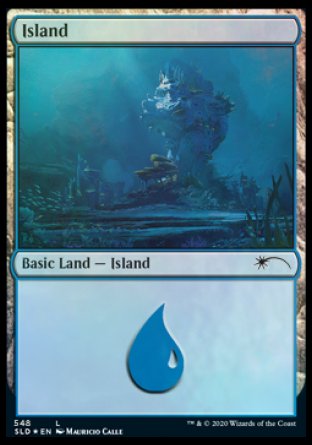 Island (Under the Sea) (548) [Secret Lair Drop Promos] | Gaming Infinity