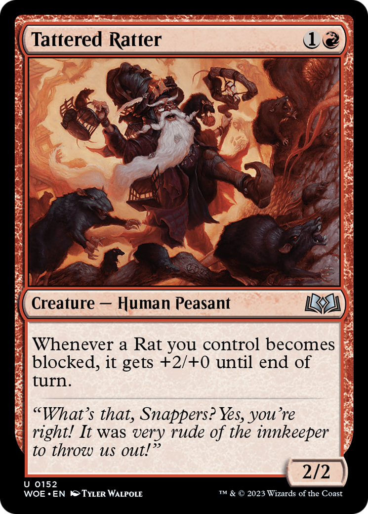 Tattered Ratter [Wilds of Eldraine] | Gaming Infinity