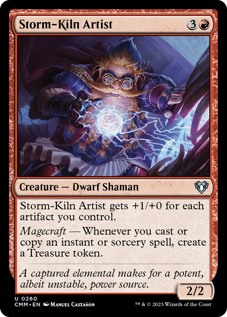 Storm-Kiln Artist [Commander Masters] | Gaming Infinity