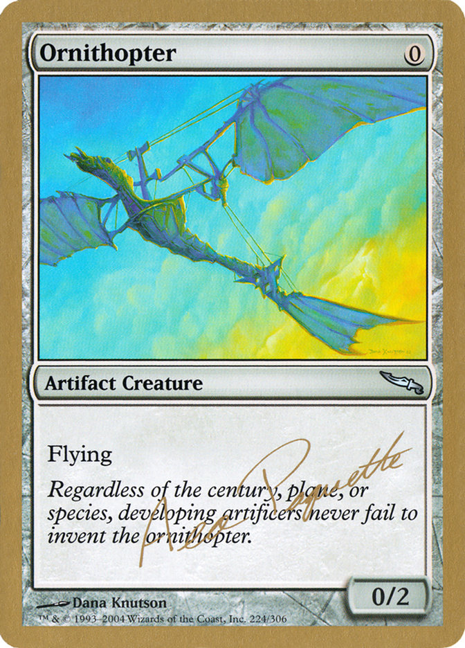 Ornithopter (Aeo Paquette) [World Championship Decks 2004] | Gaming Infinity