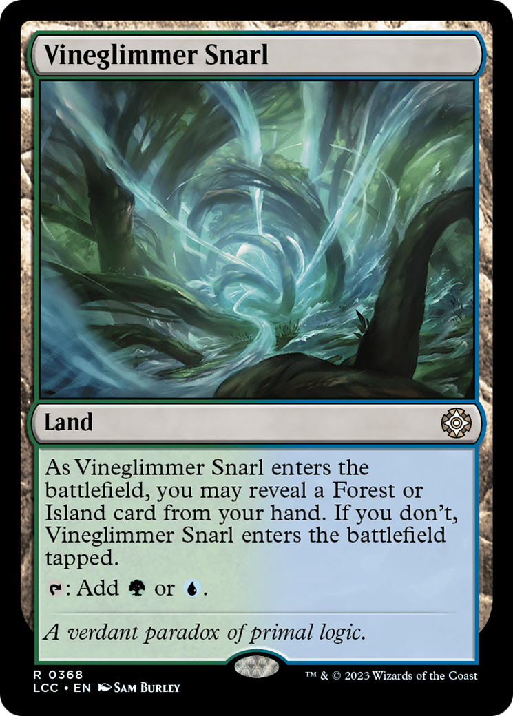 Vineglimmer Snarl [The Lost Caverns of Ixalan Commander] | Gaming Infinity