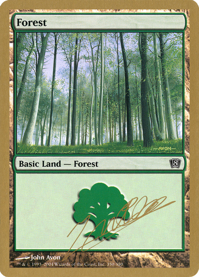 Forest (jn350) (Julien Nuijten) [World Championship Decks 2004] | Gaming Infinity