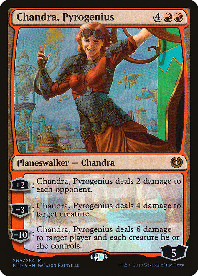 Chandra, Pyrogenius [Kaladesh] | Gaming Infinity