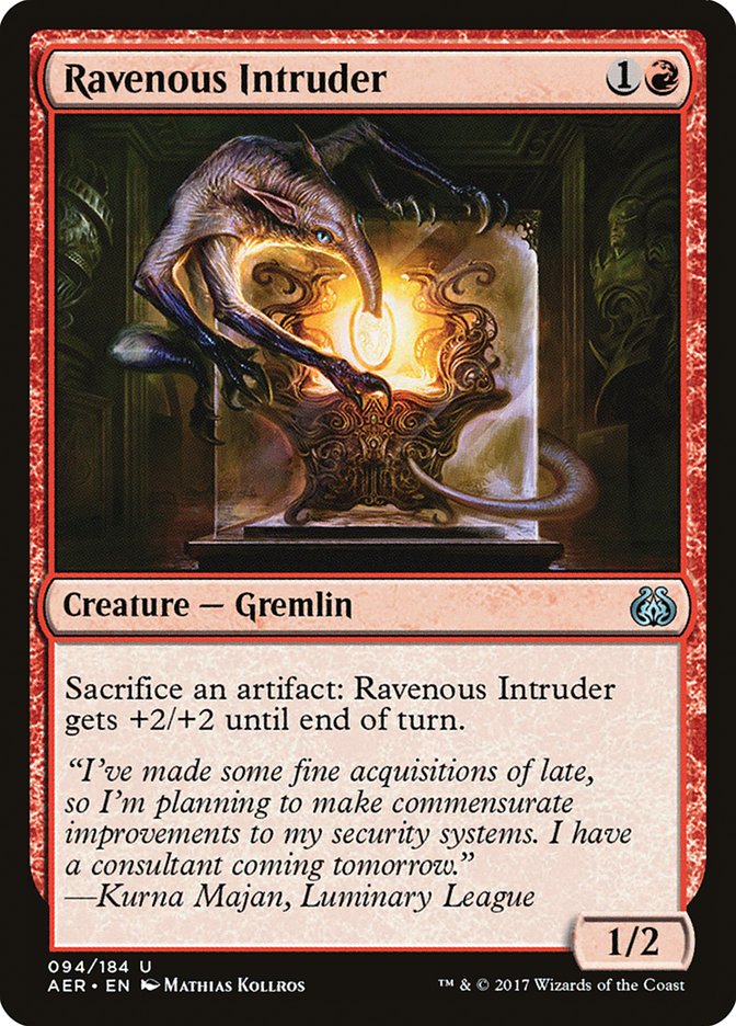 Ravenous Intruder [Aether Revolt] | Gaming Infinity