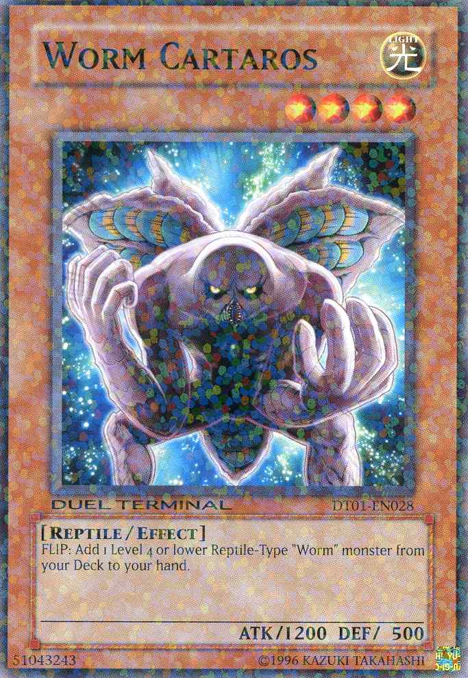 Worm Cartaros [DT01-EN028] Parallel Rare | Gaming Infinity