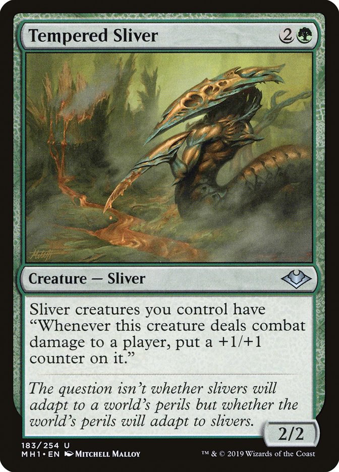 Tempered Sliver [Modern Horizons] | Gaming Infinity