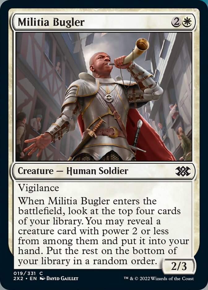 Militia Bugler [Double Masters 2022] | Gaming Infinity