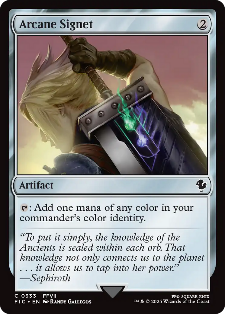 Arcane Signet (0333) [FINAL FANTASY Commander] | Gaming Infinity