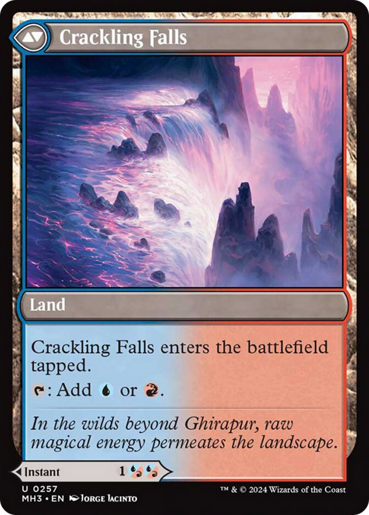 Rush of Inspiration // Crackling Falls [Modern Horizons 3] | Gaming Infinity