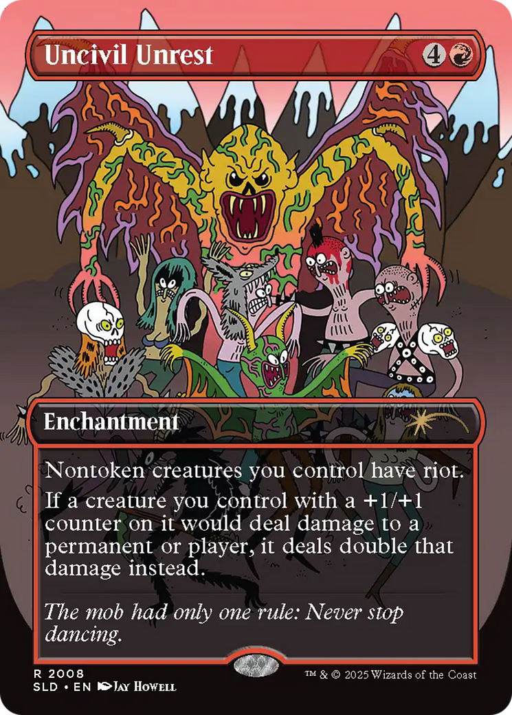 Uncivil Unrest (Rainbow Foil) [Secret Lair Drop Series] | Gaming Infinity