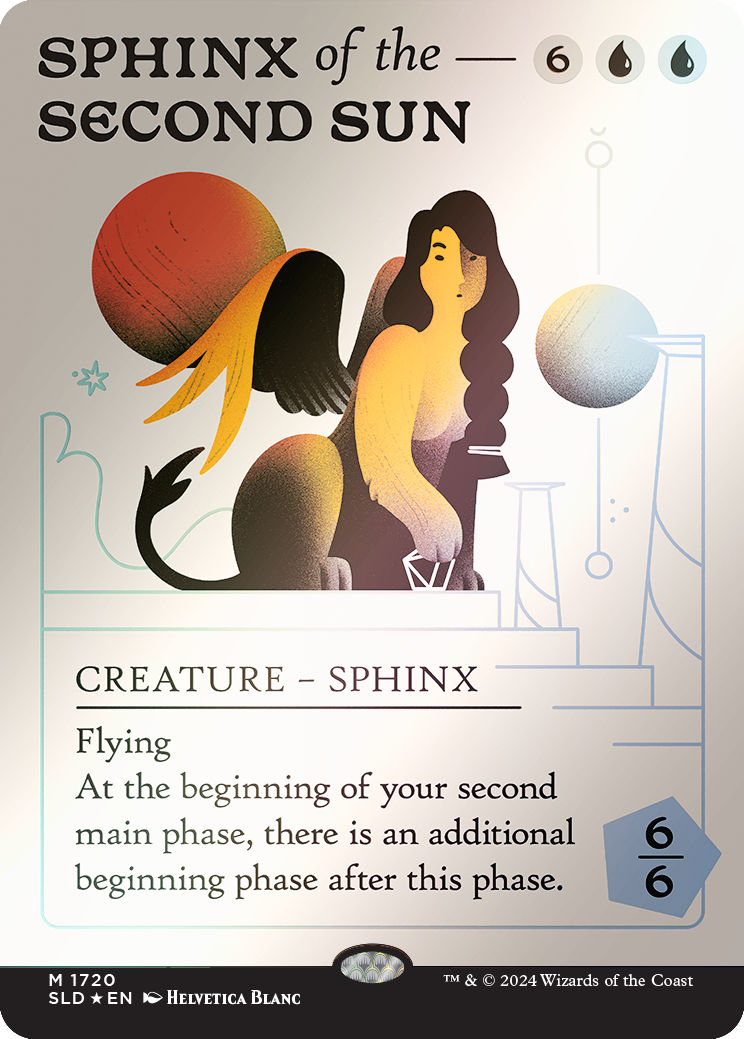 Sphinx of the Second Sun (Rainbow Foil) [Secret Lair Drop Series] | Gaming Infinity