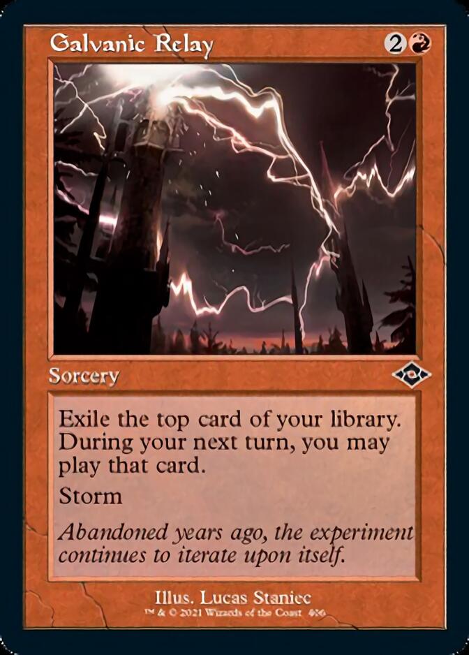Galvanic Relay (Retro Foil Etched) [Modern Horizons 2] | Gaming Infinity