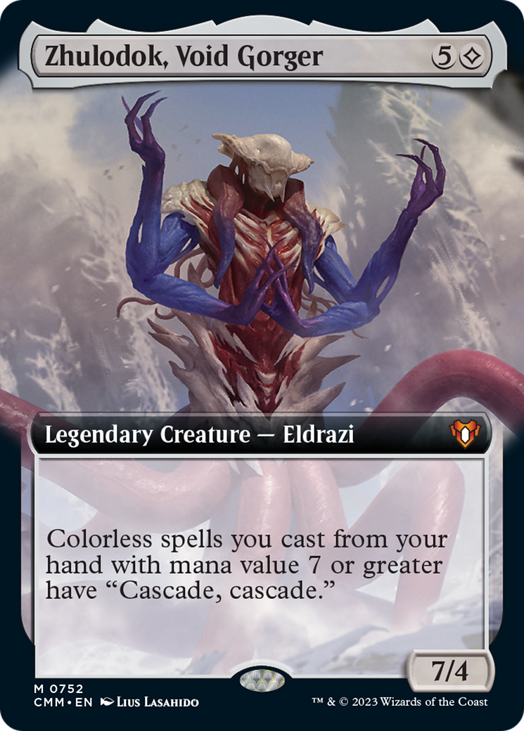 Zhulodok, Void Gorger (Extended Art) [Commander Masters] | Gaming Infinity