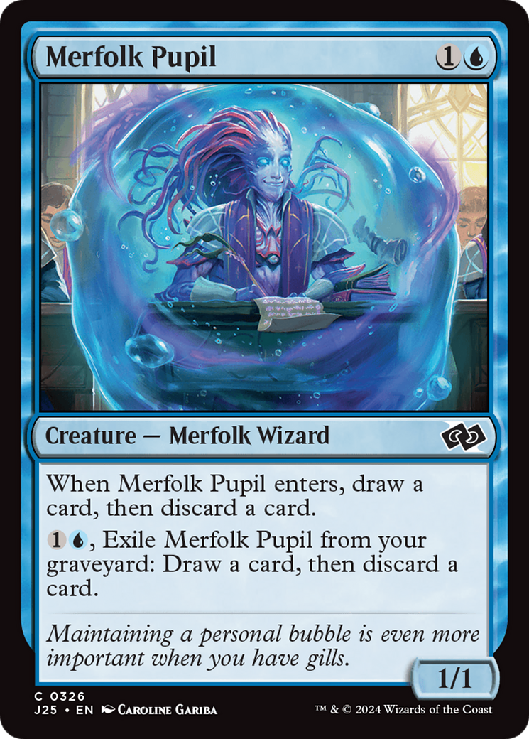 Merfolk Pupil [Foundations Jumpstart] | Gaming Infinity