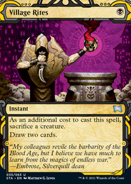Village Rites [Strixhaven: Mystical Archive] | Gaming Infinity