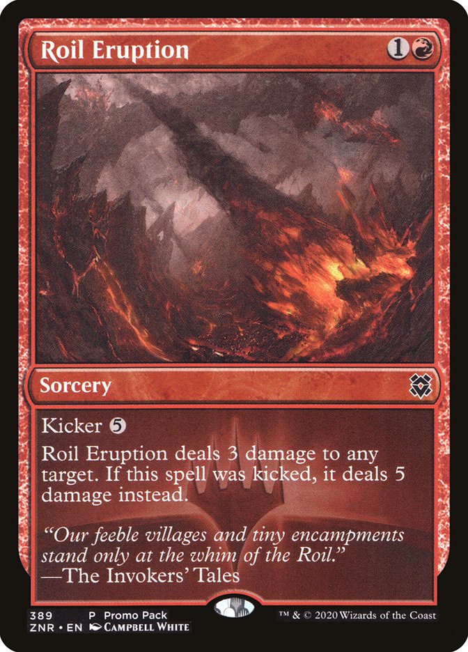 Roil Eruption (Promo Pack) [Zendikar Rising Promos] | Gaming Infinity