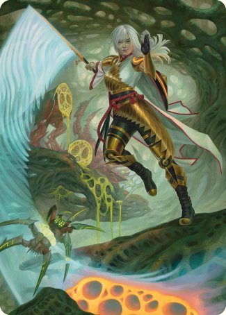 The Eternal Wanderer Art Card [Phyrexia: All Will Be One Art Series] | Gaming Infinity